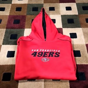 Men's Reebok San Francisco 49ers Hoodie Size XL